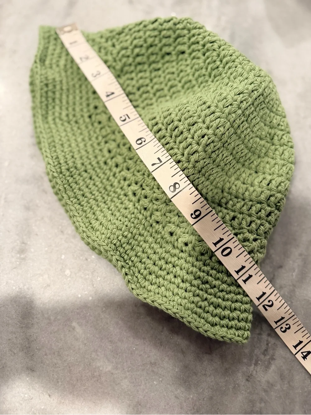 Handmade Crochet Bucket Hat 100% Cotton Lightweight Packable Festival Boho Beach